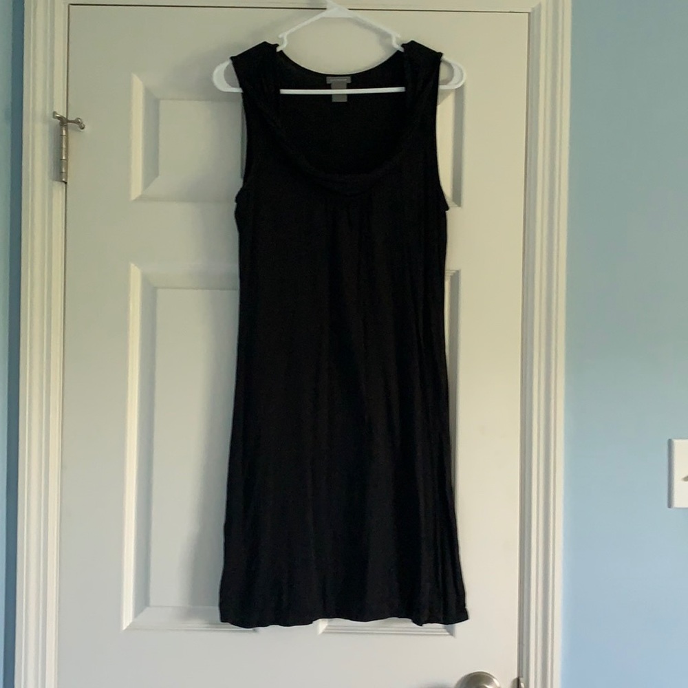 EUC black cowl neck dress